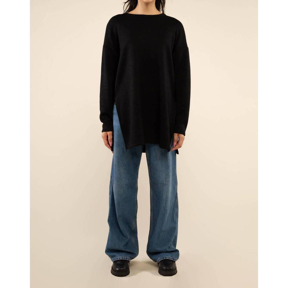 NEW NLT gia tunic top in black